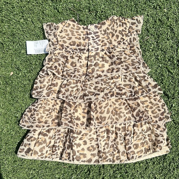 NWT Cheetah 4 Piece Outfit with Hat Size 0-6 months - Picture 8 of 14